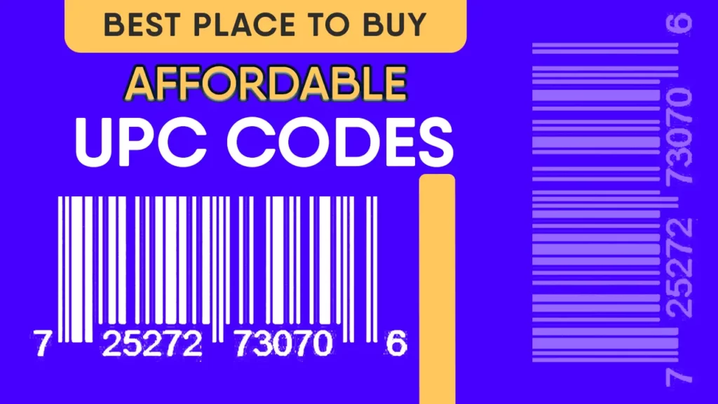 Buy Affordable UPC Codes for Amazon